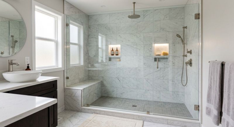 Granite Shower Installation in Fort Myers Beach, FL